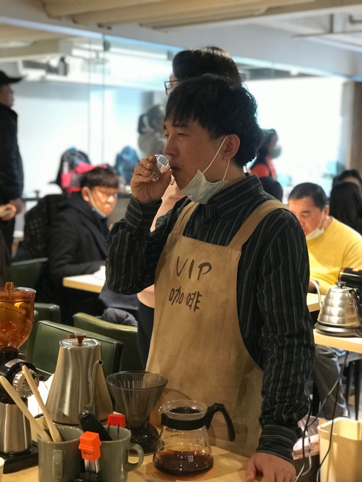 他們重新詮釋VIP為visually impaired （視障）person。圖為張金順。